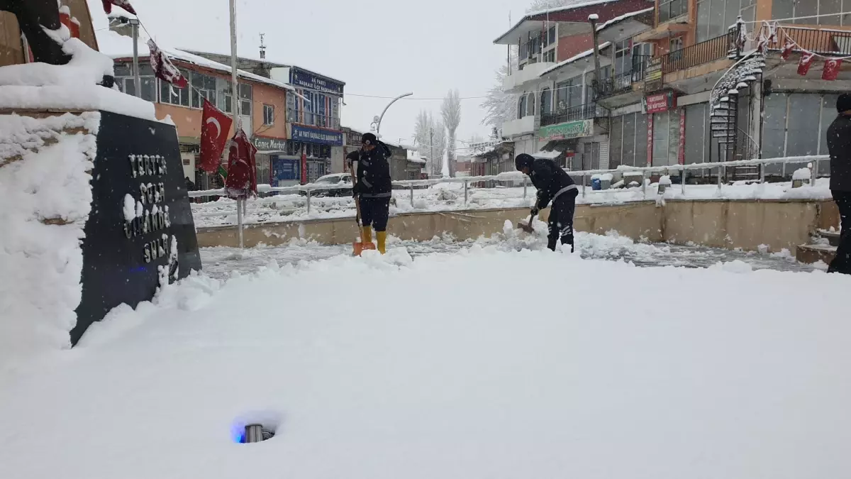 Van\'da Kar Yağışı Ulaşıma Engeller Yarattı