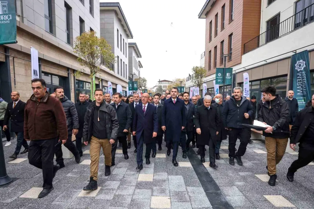 Bakan Kurum, Suriçi Çarşısı birinci etabın açılışını yaptı: "Bu proje bir vizyon eseridir, bir medeniyet iddiasıdır"