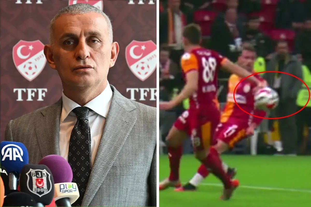 Galatasaray-Samsunspor maçındaki olay pozisyona Hacıosmanoğlu\'ndan ilk yorum