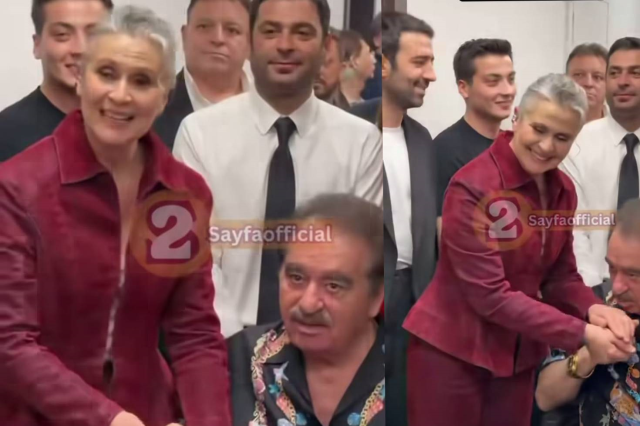 İbrahim Tatlıses, Gonca Cilasun'un elini öptü! Tepkisi dikkat çekti İbrahim Tatlıses, Gonca Cilasun'un elini öptü! Tepkisi dikkat çekti
