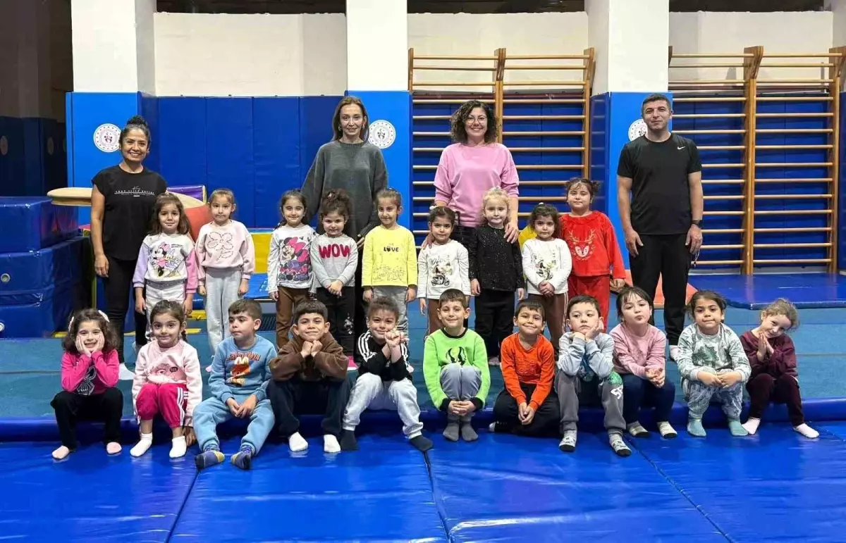 Minik Sporcular Cimnastikle Tanıştı