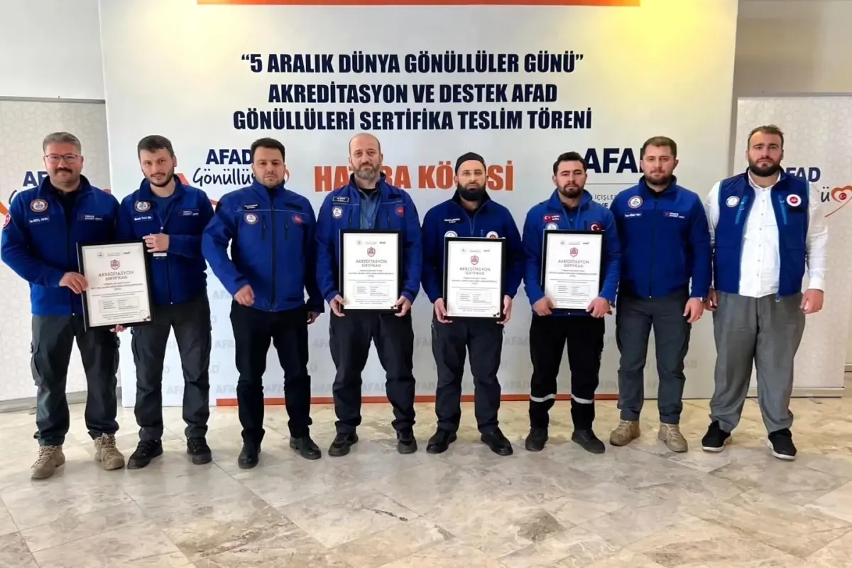 Nazilli Müftülüğü Arama Kurtarma Ekibi AFAD Akredite Oldu