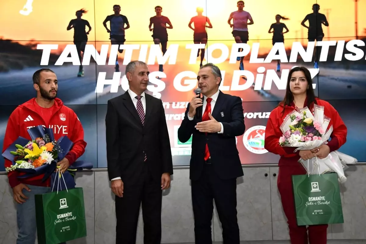 Osmaniye\'de uluslararası yarı maratonu tanıtım toplantısı