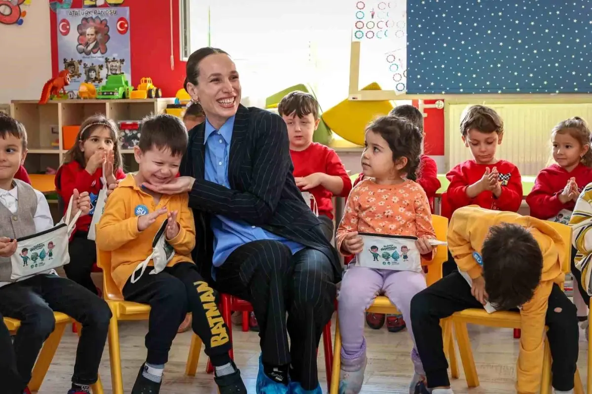 Sakarya\'da anaokulu öğrencilerine su tasarrufu anlatıldı