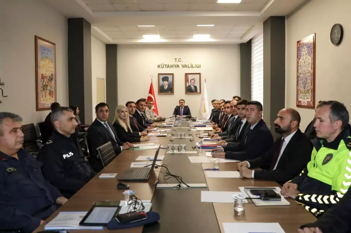 Kütahya\'da Güvenlik Toplantısı