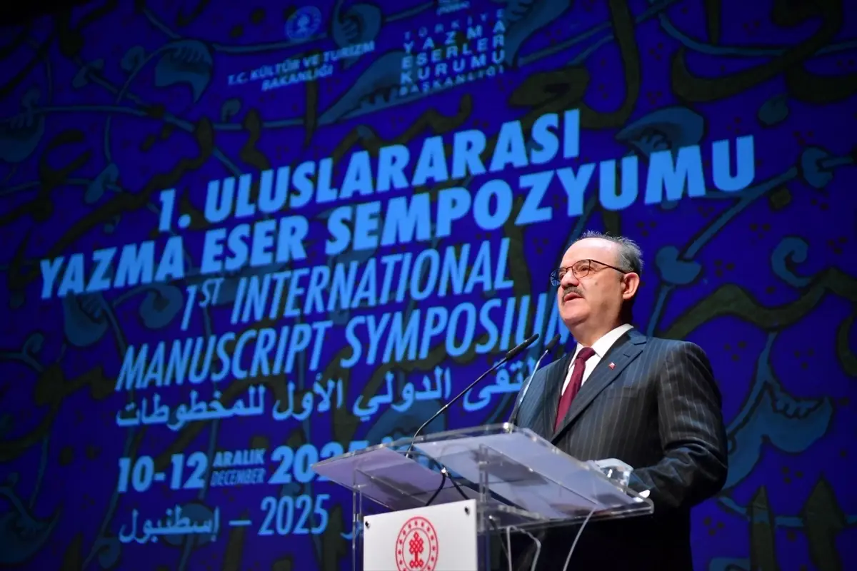 "1. Uluslararası Yazma Eser Sempozyumu" İstanbul\'da başladı