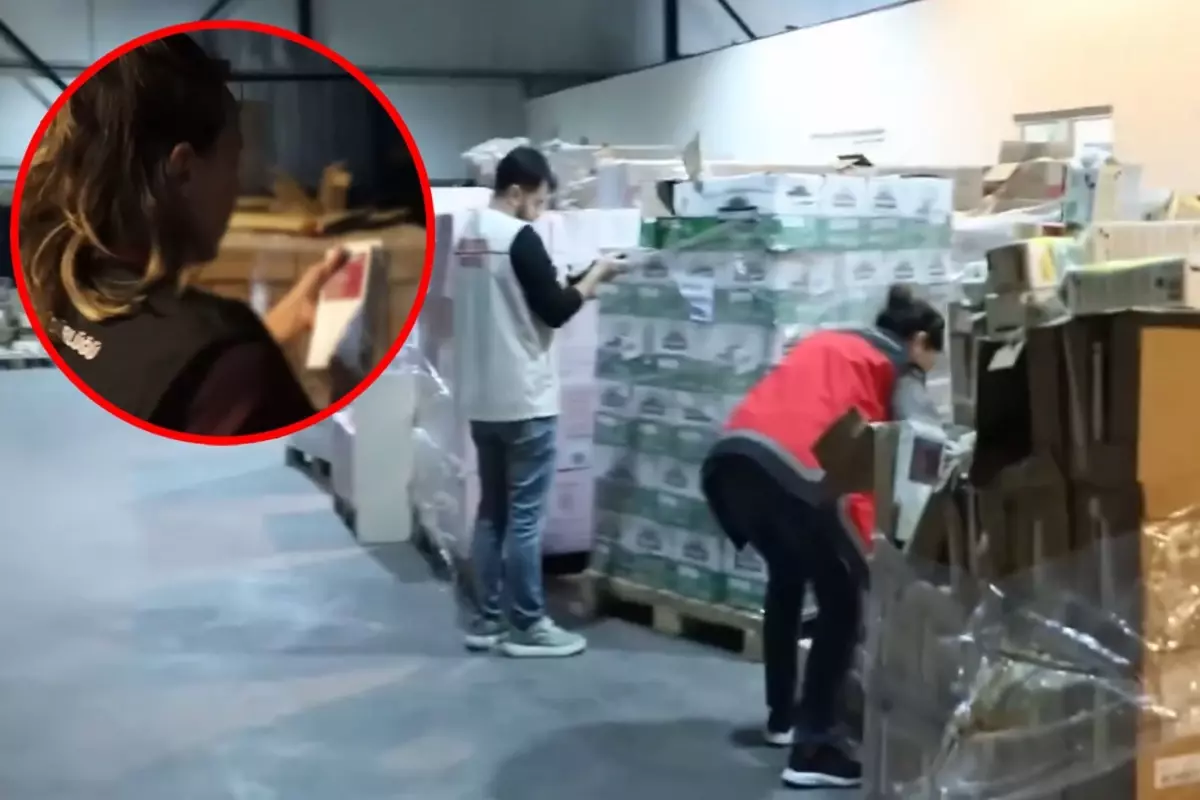 Son kullanma tarihi geçmiş ürünlere yeni etiket basarken yakalandılar