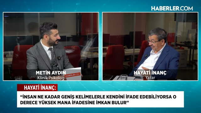 Hayati İnanç: İnsan etten ibaret değildir, insanın asıl değeri gönlündedir Hayati İnanç: İnsan etten ibaret değildir, insanın asıl değeri gönlündedir