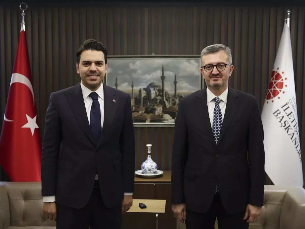 İletişim Başkanı Burhanettin Duran, TİKA Başkanı Eren ile görüştü