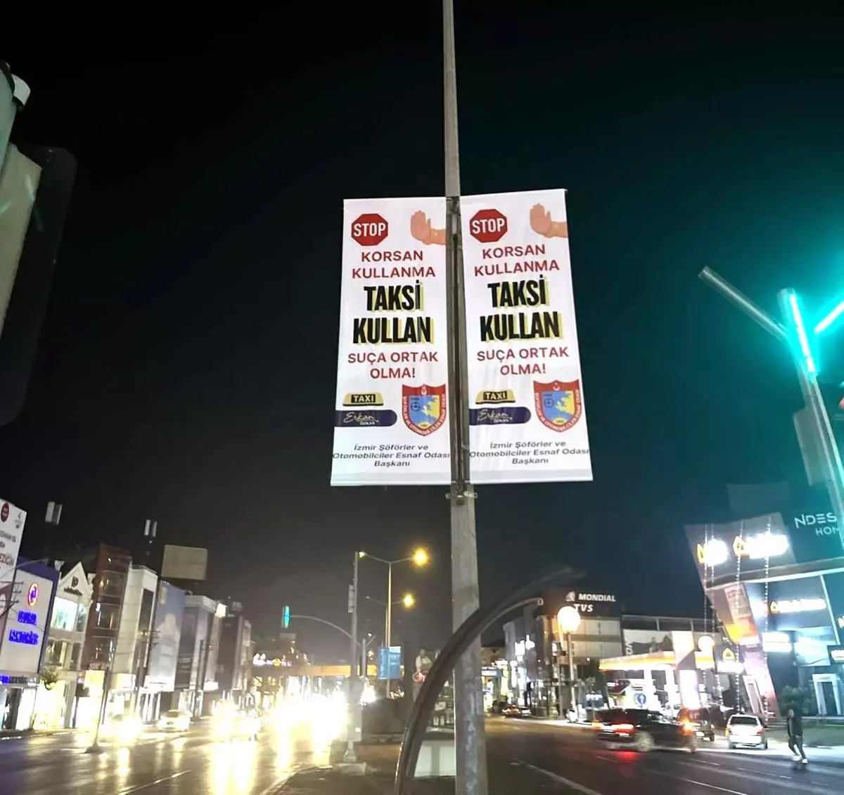 İzmir\'den Korsan Taşımacılığa Karşı İlk Reklam Kampanyası