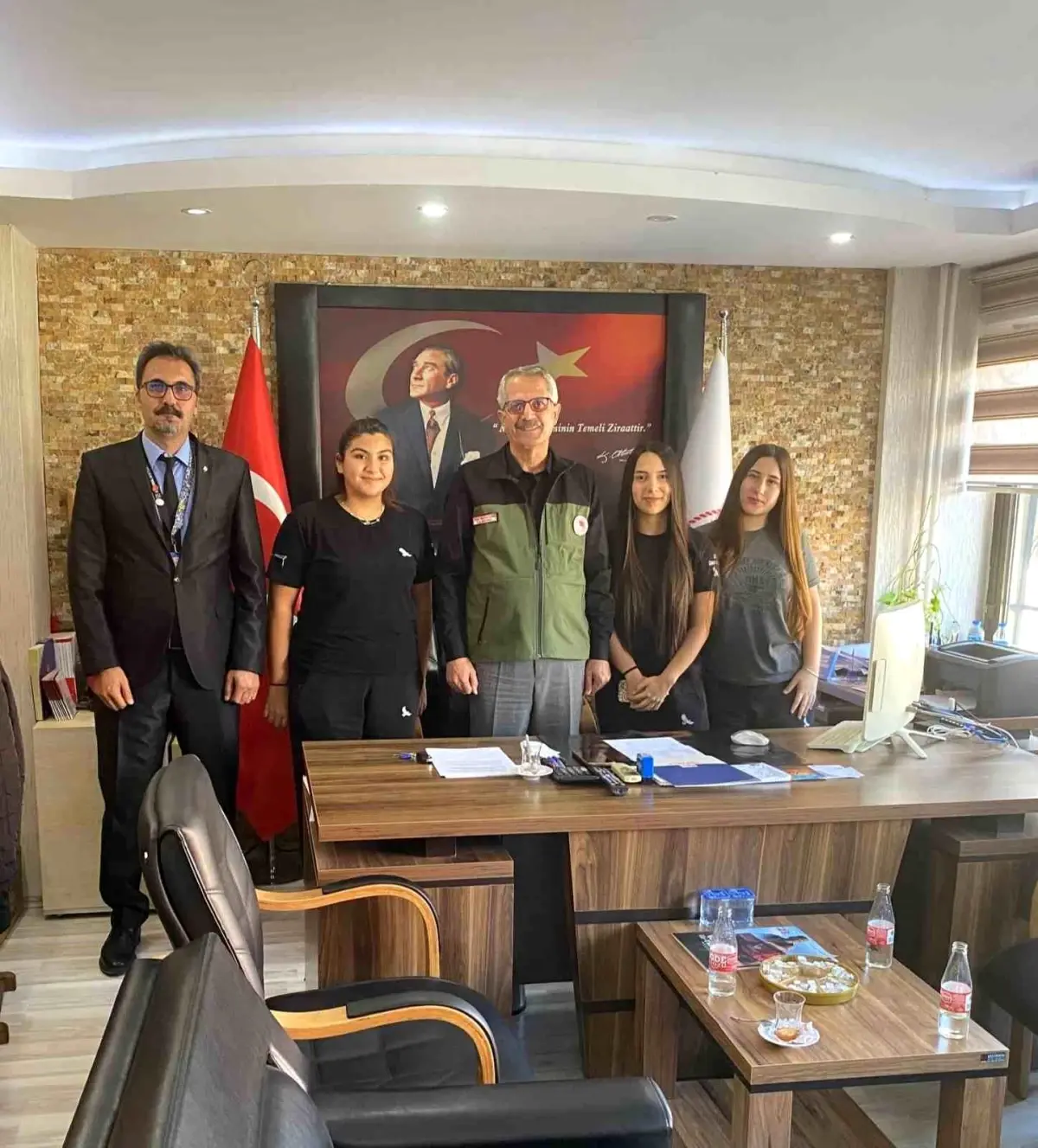 Öğrencilerden Tarım Müdürlüğü\'ne Ziyaret