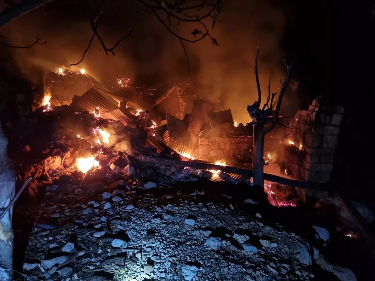 Aladağ\'da Yangın: 85 Yaşındaki Kadın Hayatını Kaybetti