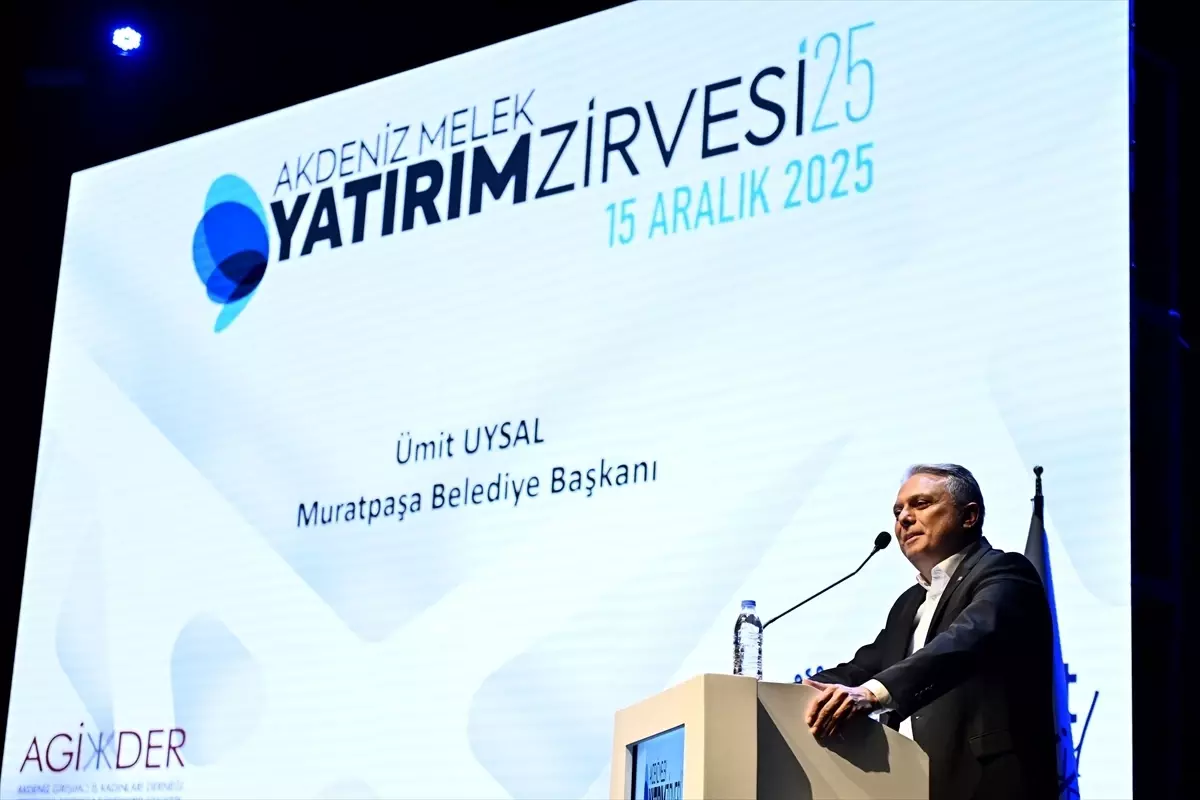 Akdeniz Melek Yatırım Zirvesi Gerçekleşti