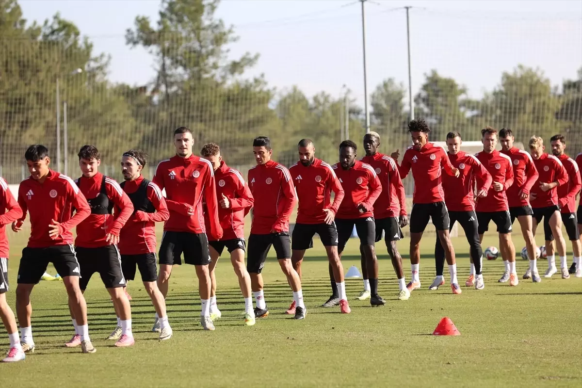 Antalyaspor, Galatasaray Maçına Hazırlanıyor