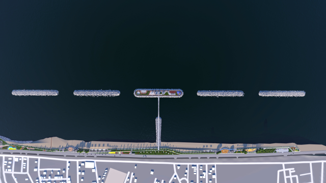 Arnavutköy Karaburun Sahili'ne mega proje