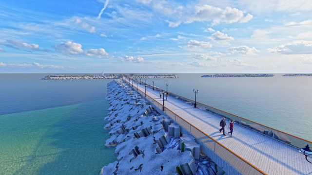 Arnavutköy Karaburun Sahili'ne mega proje