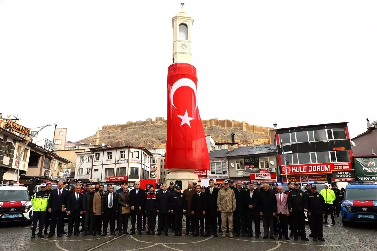 Bayburt\'ta emniyet ve jandarma teşkilatı filolarına 34 yeni araç ekledi