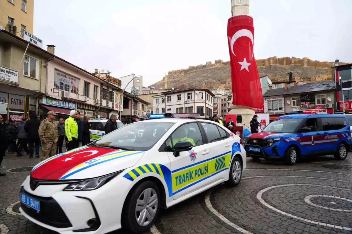 Bayburt\'un güvenlik filosuna 34 yeni araç eklendi