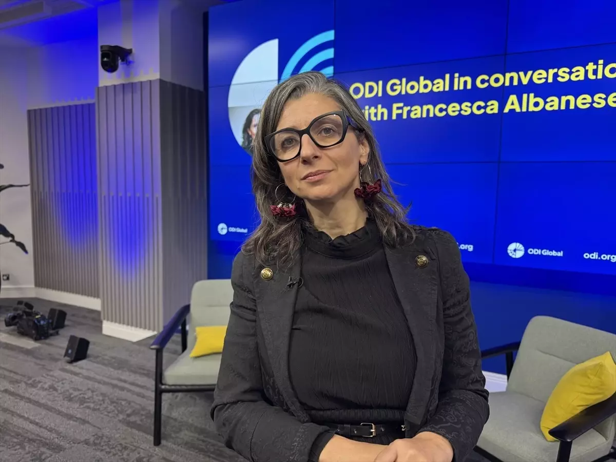 BM Raportörü Albanese\'den İsrail\'e Hesap Sorulmalı