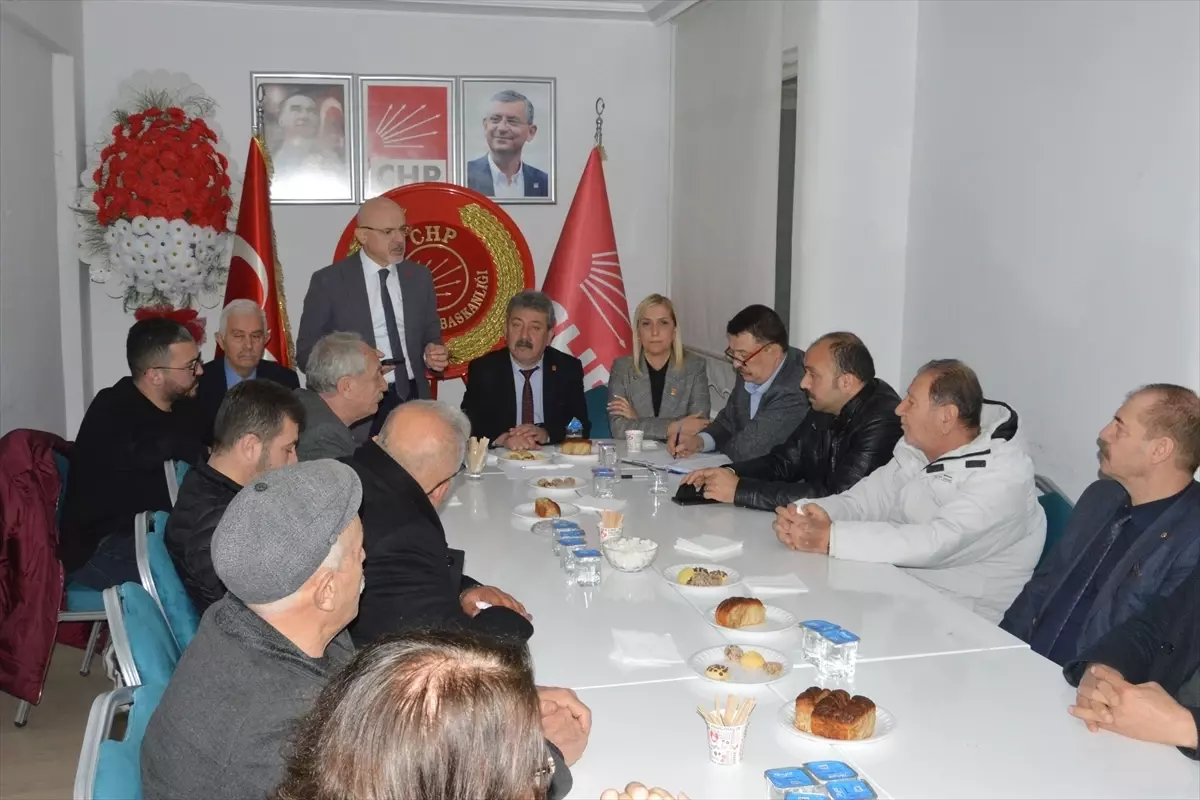 CHP Havza\'da Esnaf Ziyareti Gerçekleştirdi