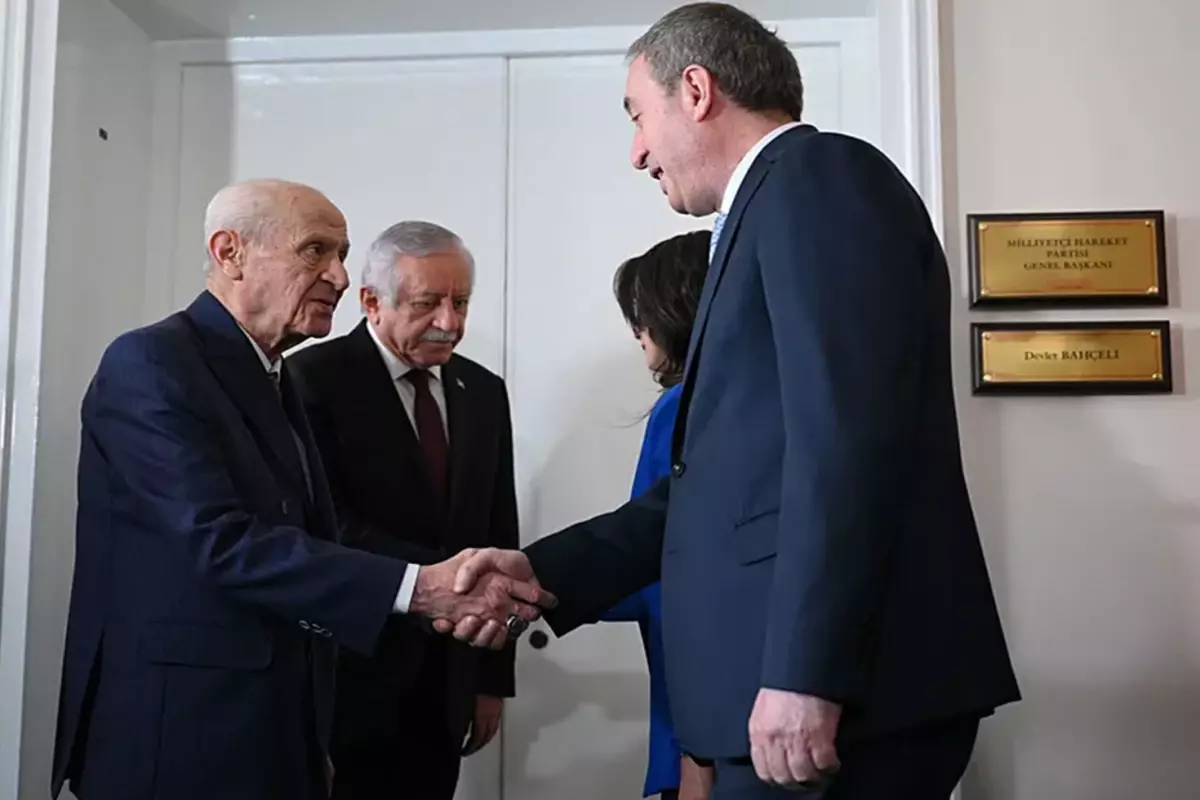 DEM Parti İmralı heyeti, MHP lideri Devlet Bahçeli\'yi ziyaret edecek