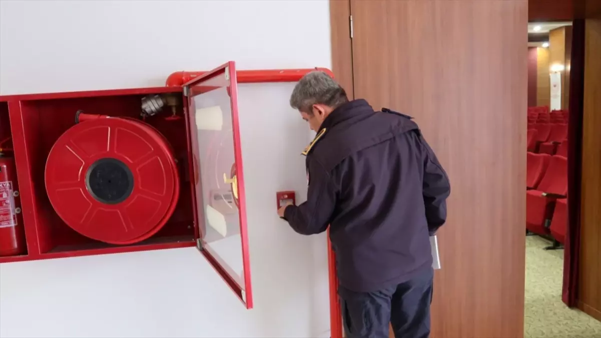 Edirne\'de Yangın Güvenliği Denetimi