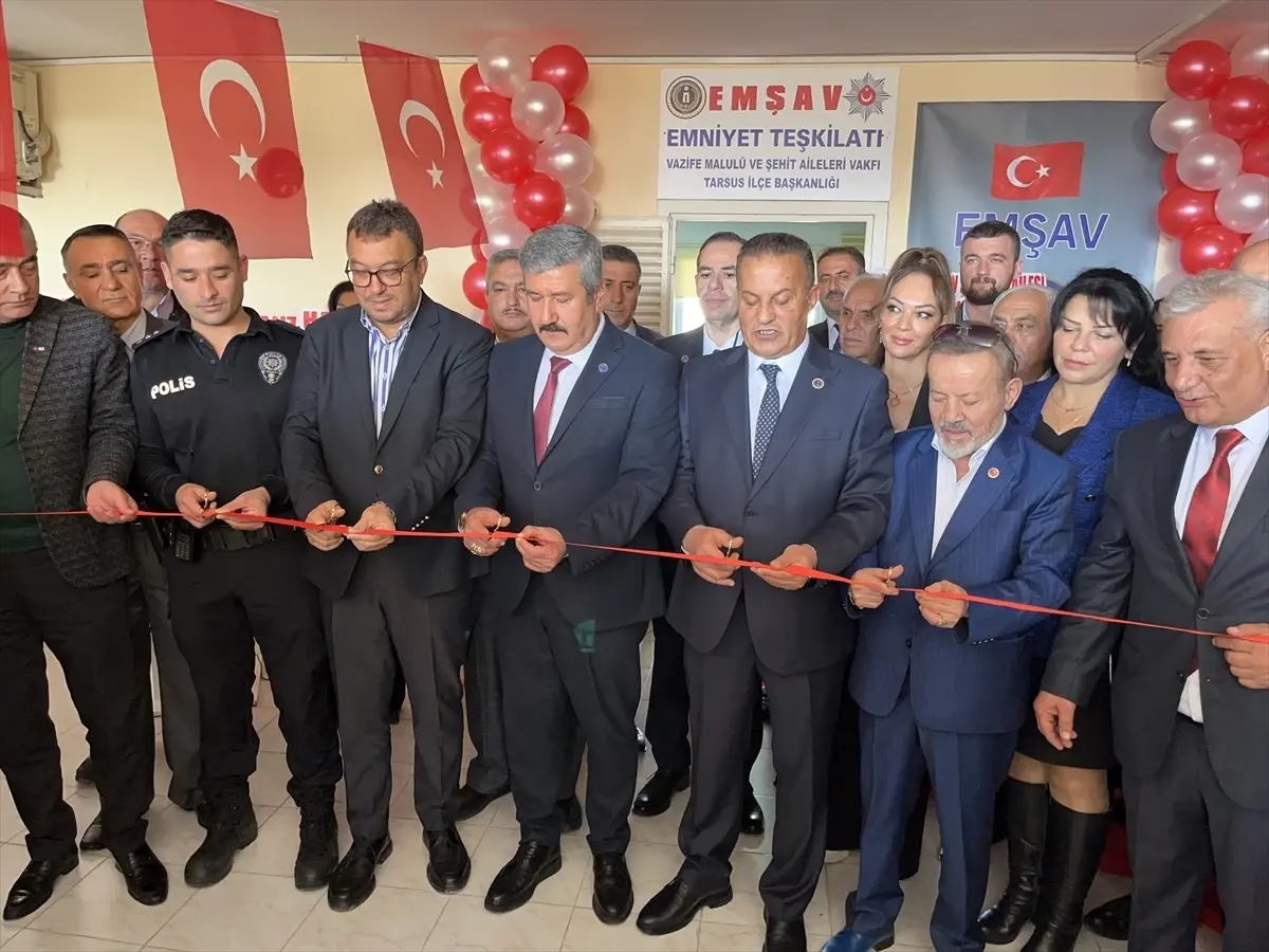 EMŞAV Tarsus hizmet binası açıldı