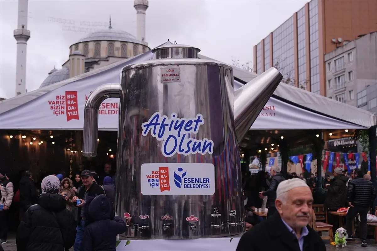 Esenler’de Dünya Çay Günü Kutlandı