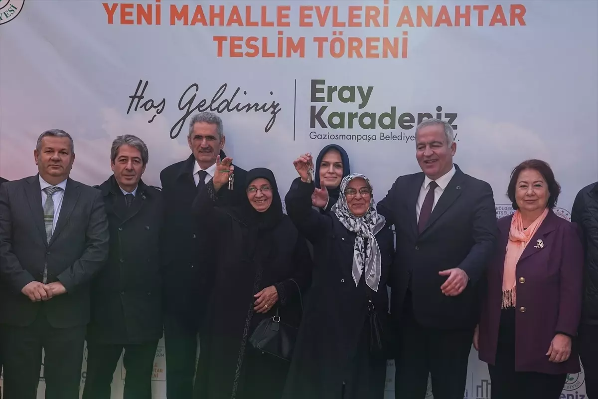 Gaziosmanpaşa\'da Kentsel Dönüşüm Projesi Tamamlandı