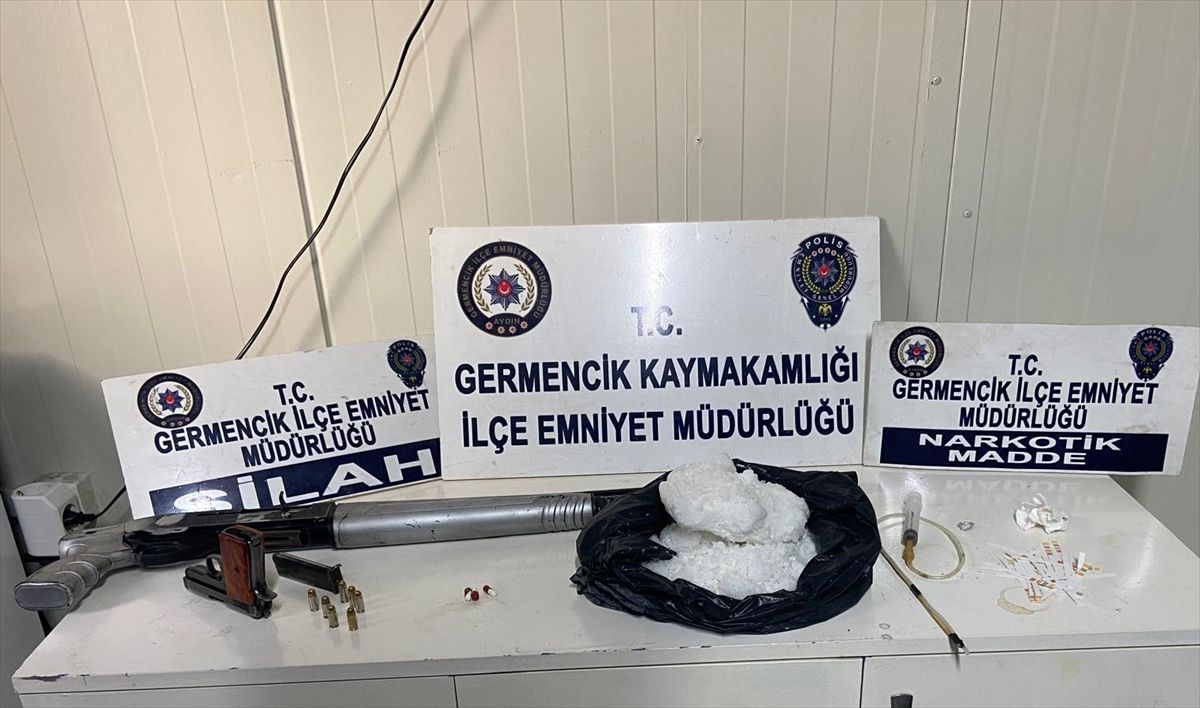 Germencik\'te uyuşturucu operasyonunda 1 şüpheli tutuklandı