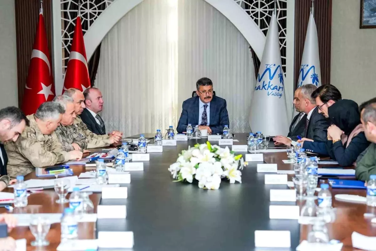 Hakkari\'de Kadına Yönelik Şiddet Toplantısı