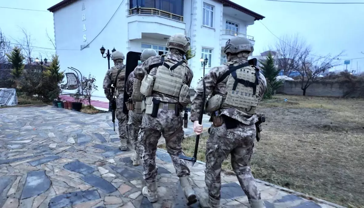 Iğdır\'da Uyuşturucu Operasyonu: 7 Gözaltı