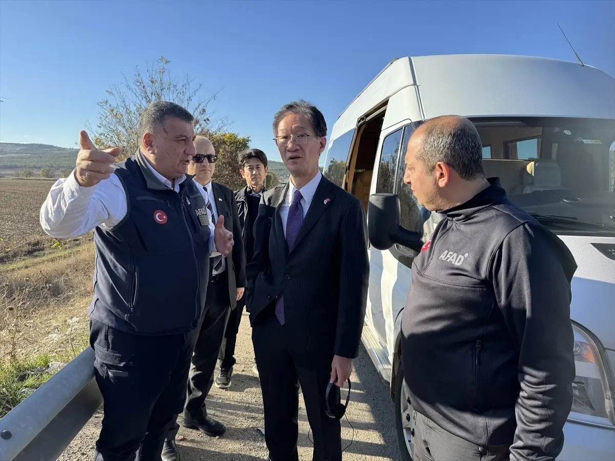 Japon Büyükelçi Kahramanmaraş\'ta Ziyaretlerde Bulundu