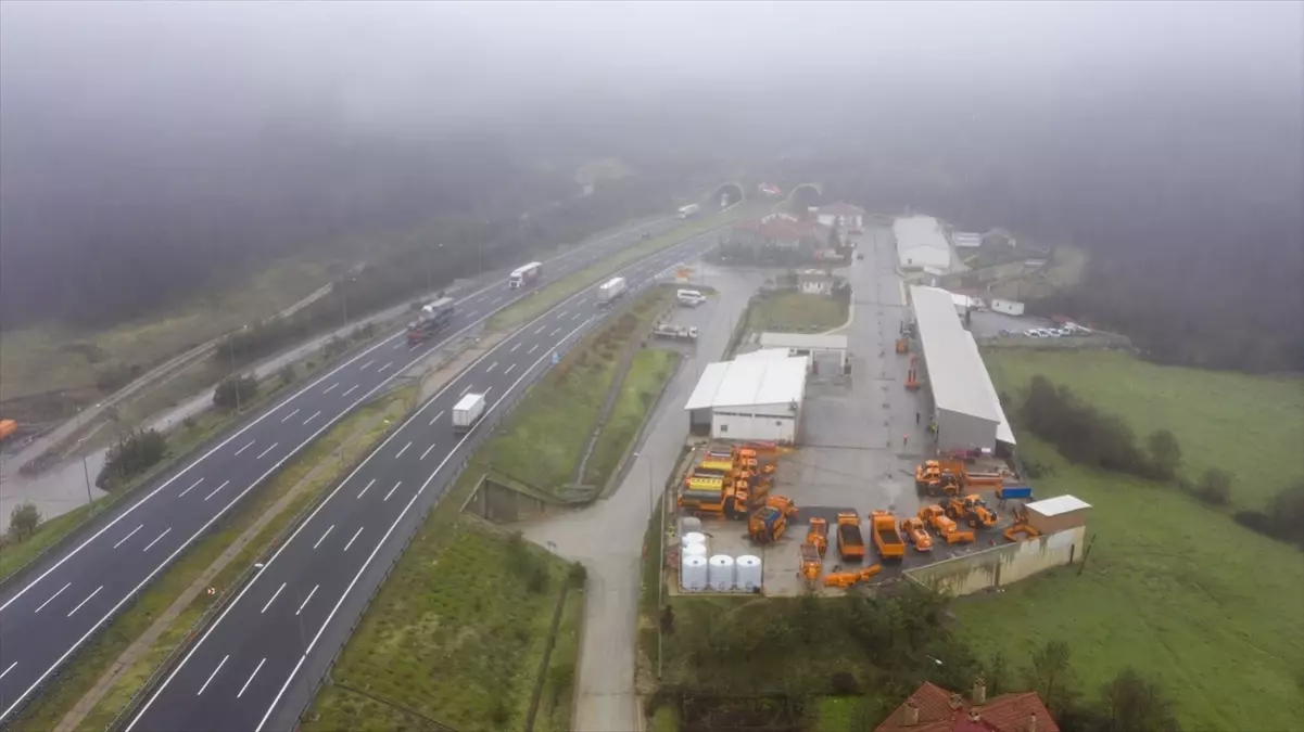 Bolu Dağı Tüneli Kışa Hazır