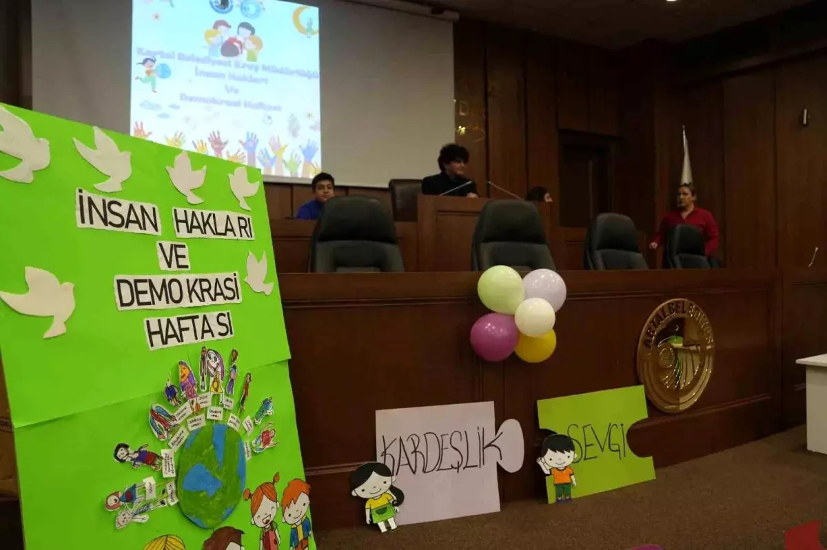 Kartal\'da kreş öğrencilerinden örnek demokrasi davranışı