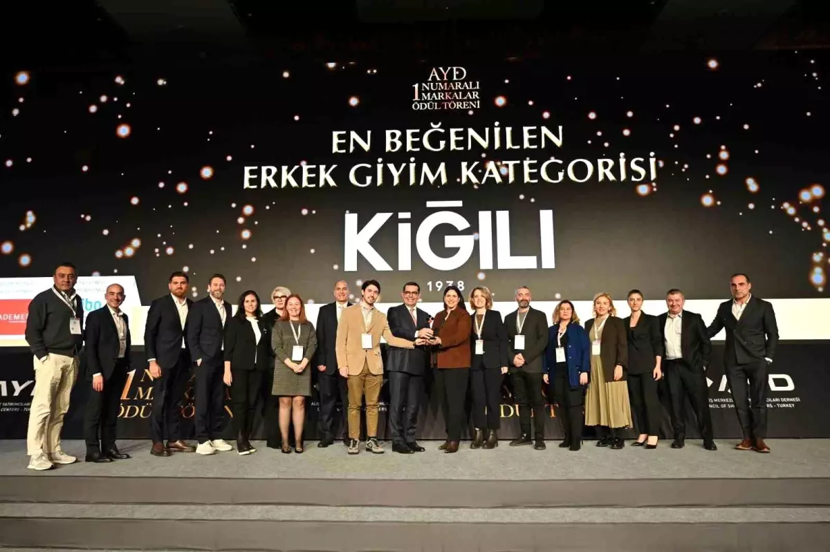 Kiğılı, 12. Kez \'En Beğenilen Marka\' Seçildi