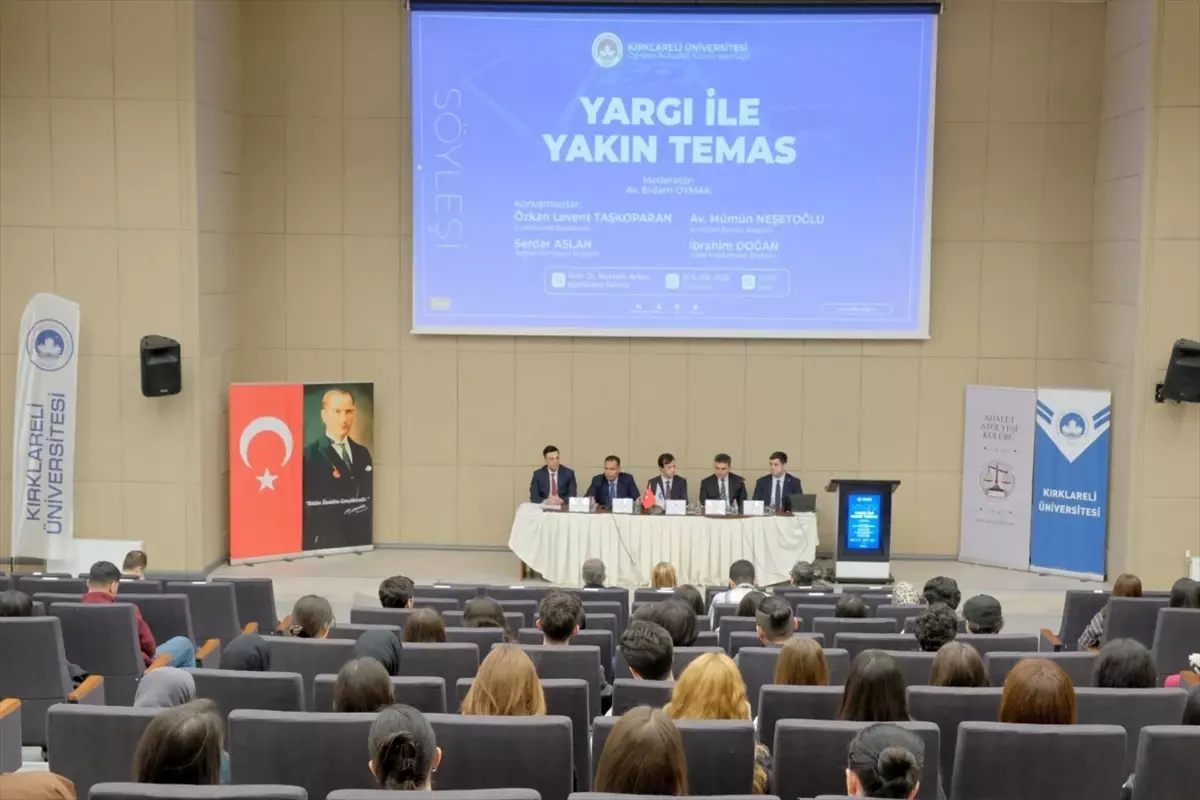Kırklareli\'nde \'Yargı ile Yakın Temas\' Konferansı