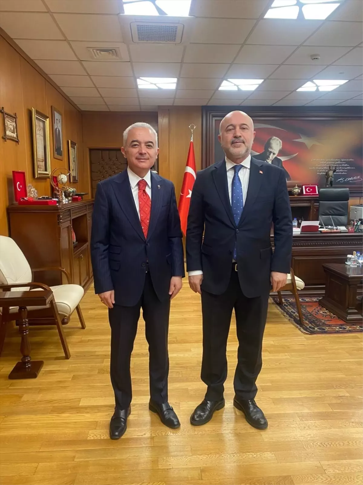 Kırklareli Valisi Ankara\'da Ziyaretlerde Bulundu