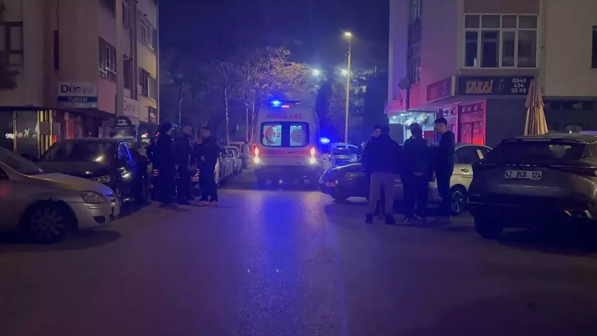 Konya\'da Silahlı ve Bıçaklı Kavga: 2 Yaralı