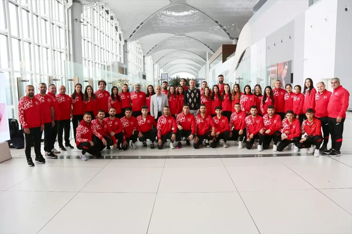 Atletizm Milli Takımı Portekiz\'e Gitti