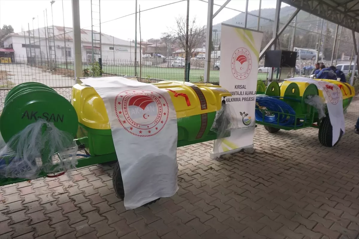 Pozantı\'da Üreticilere Destek