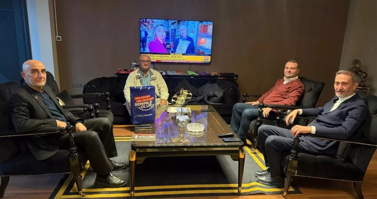 Saadet Partisi OSB\'yi Ziyaret Etti