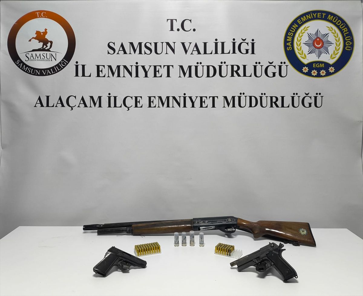 Firari Hükümlü Alaçam\'da Yakalandı