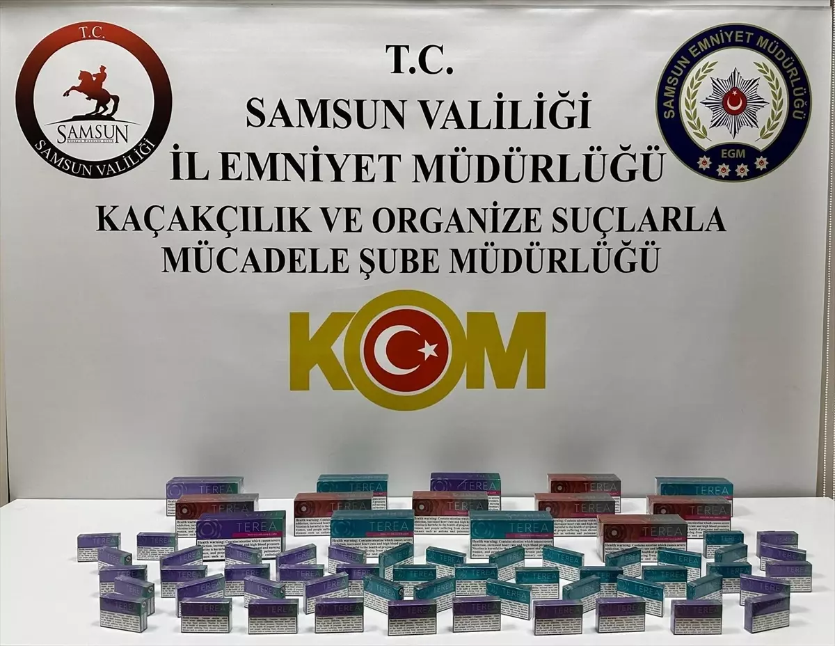 Samsun\'da Kaçakçılık Operasyonu