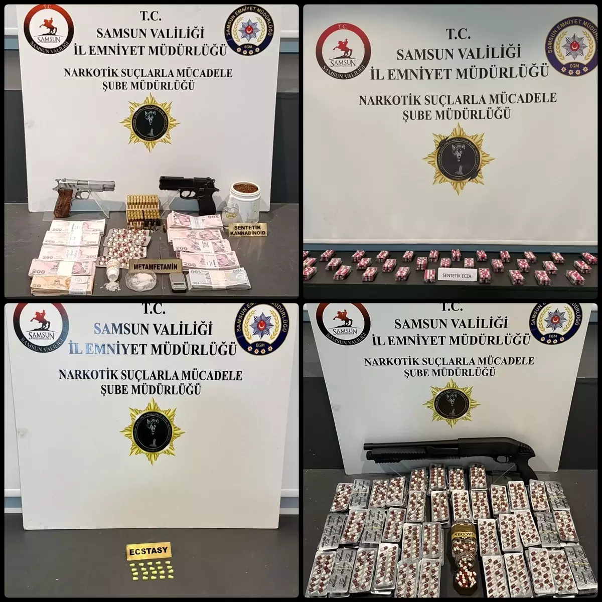 Samsun\'da Uyuşturucu Operasyonu: 7 Gözaltı
