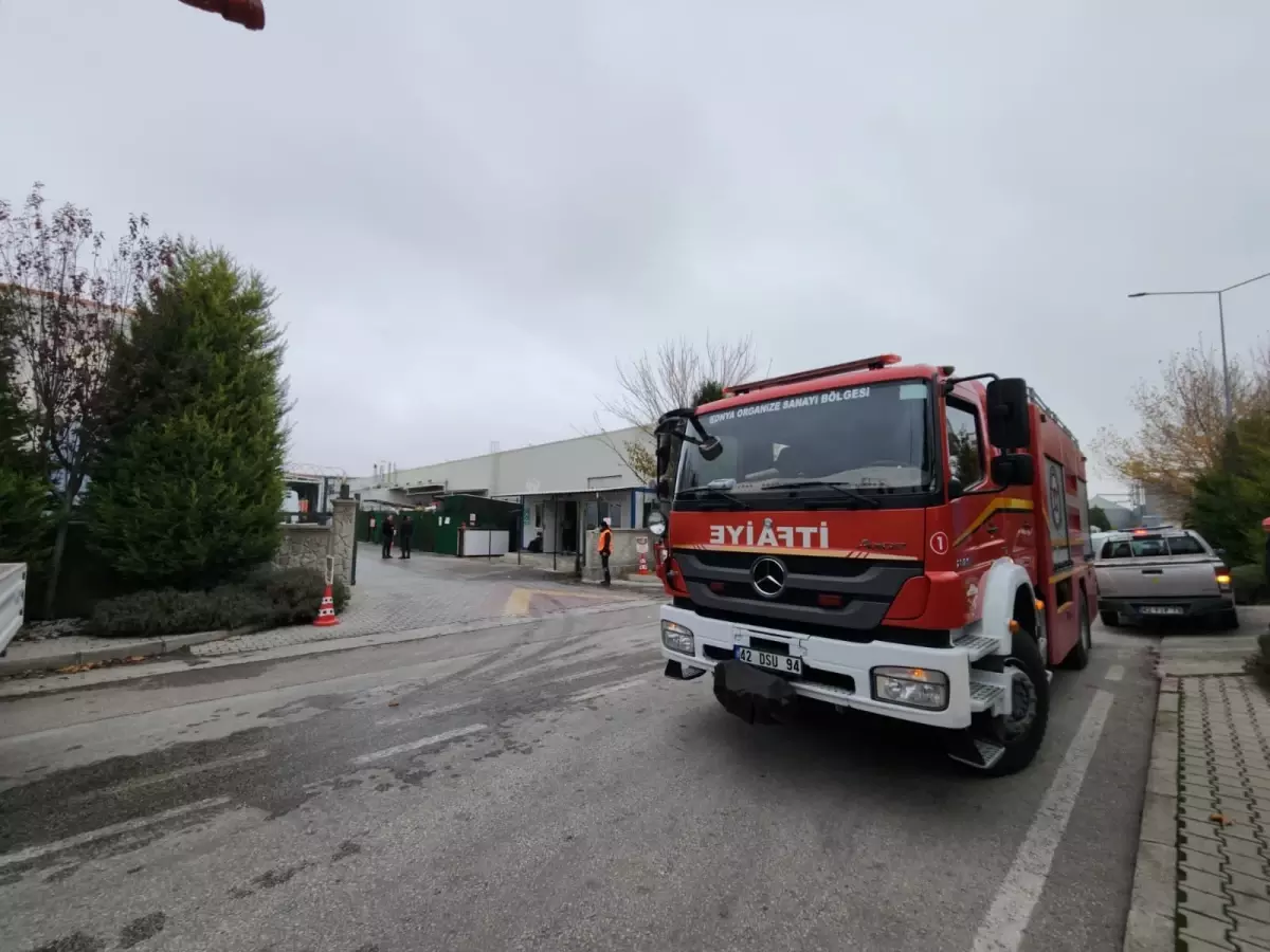 Konya\'da Şekerleme Fabrikasında Patlama