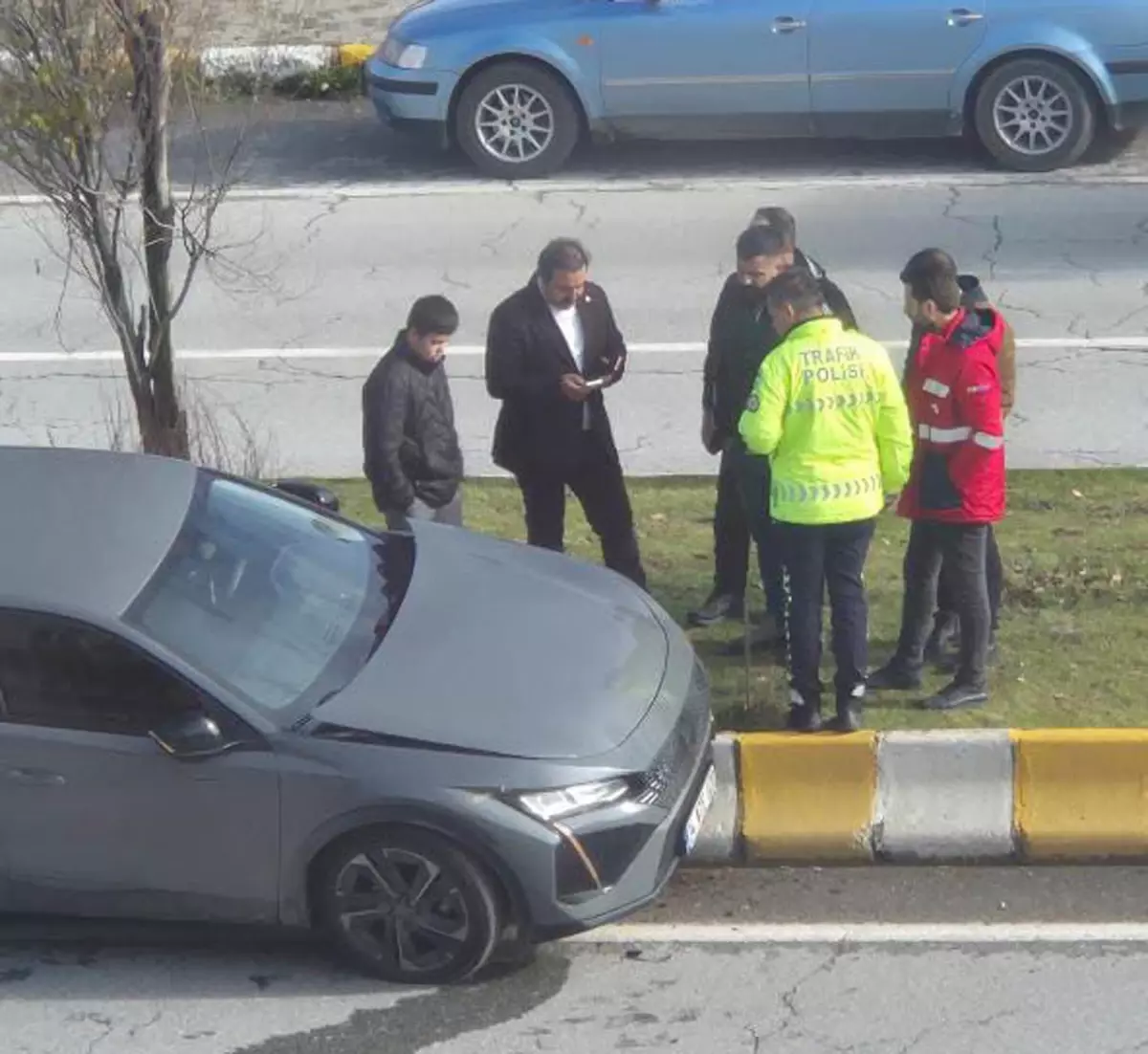 Şırdancı Mehmet\'in Aracı Kadına Çarptı