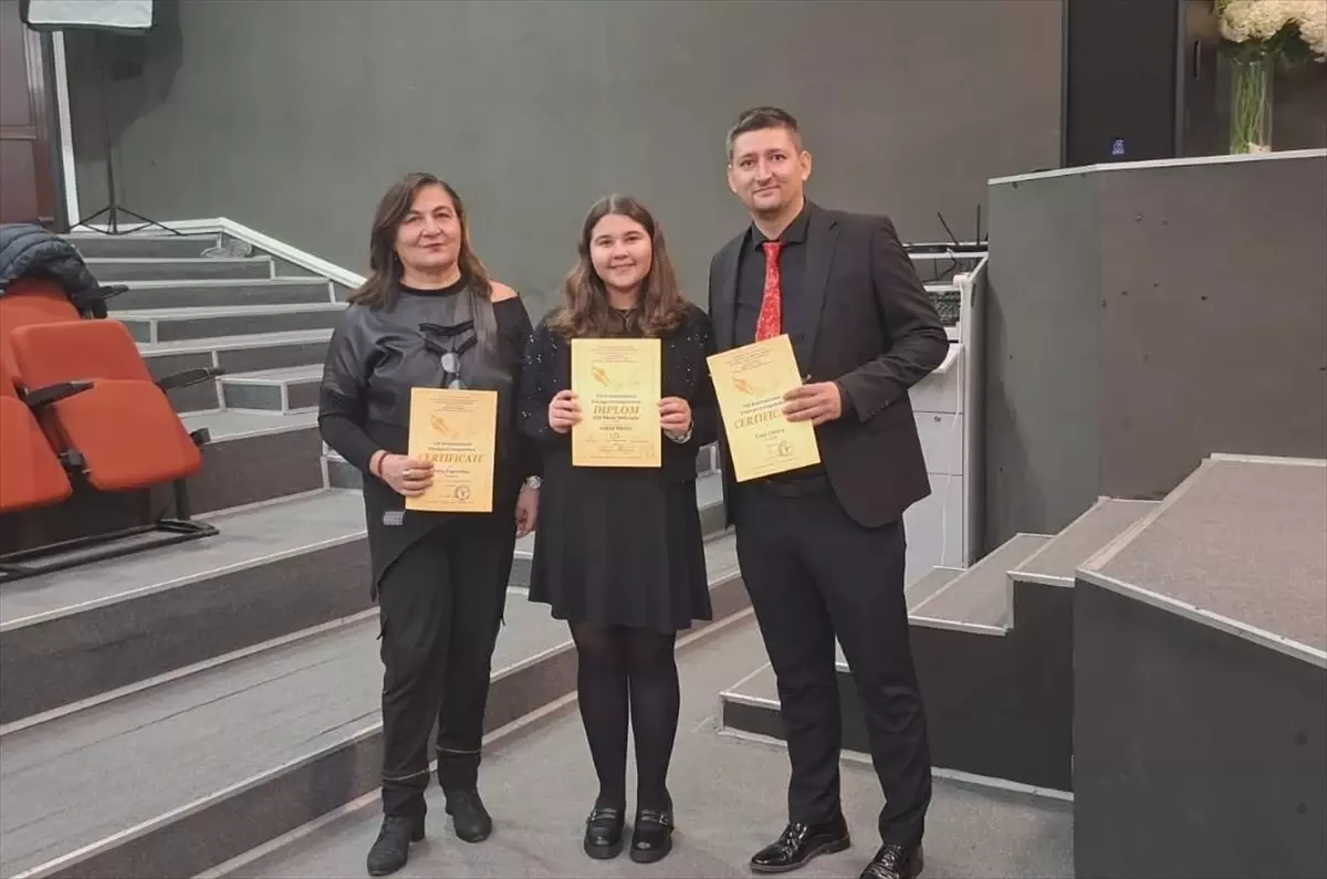 Elif İlkim Sofuoğlu, Trompet Yarışmasında Birinci Oldu