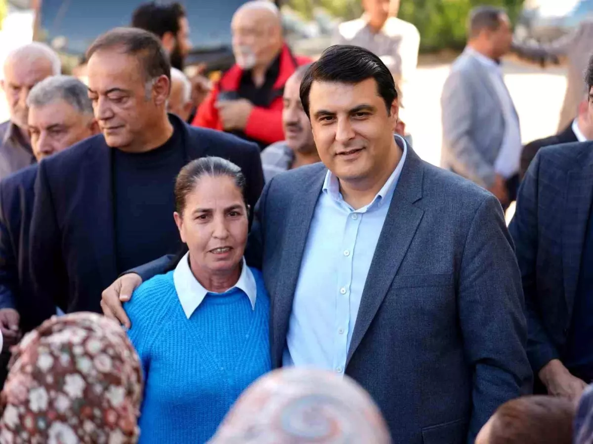 Yılmaz, Mevlana Mahallesi\'nde vatandaşlarla buluştu