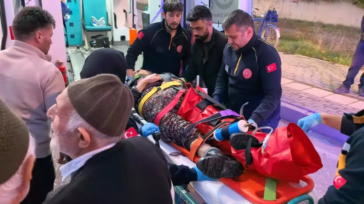 İnegöl\'de Motosiklet Kazası